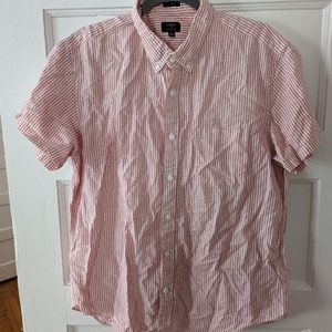 J Crew short sleeve shirt - size XL